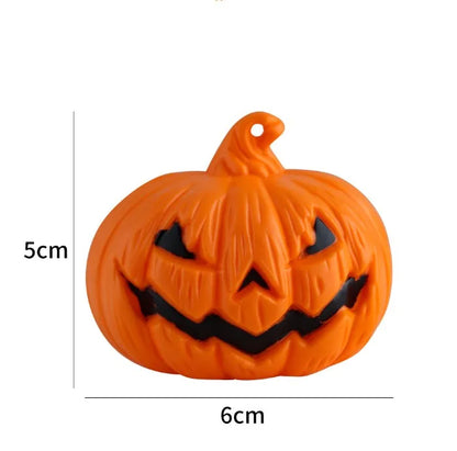 Halloween Pumpkin Plastic Party Night Lights Decorative Props