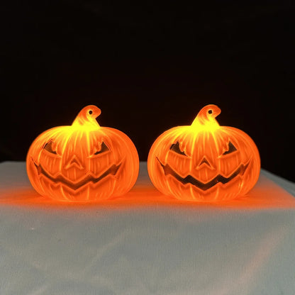 Halloween Pumpkin Plastic Party Night Lights Decorative Props