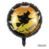 Halloween Pumpkin Skull Aluminum Film Party Balloon