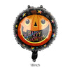 Halloween Pumpkin Skull Aluminum Film Party Balloon