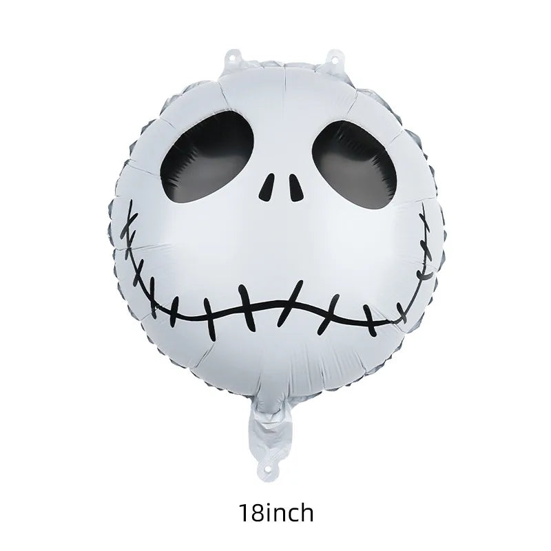 Halloween Pumpkin Skull Aluminum Film Party Balloon