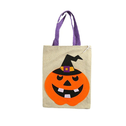 Halloween Pumpkin Tote Candy Bag Wholesale Nihaojewelry