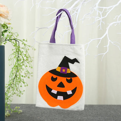 Halloween Pumpkin Tote Candy Bag Wholesale Nihaojewelry