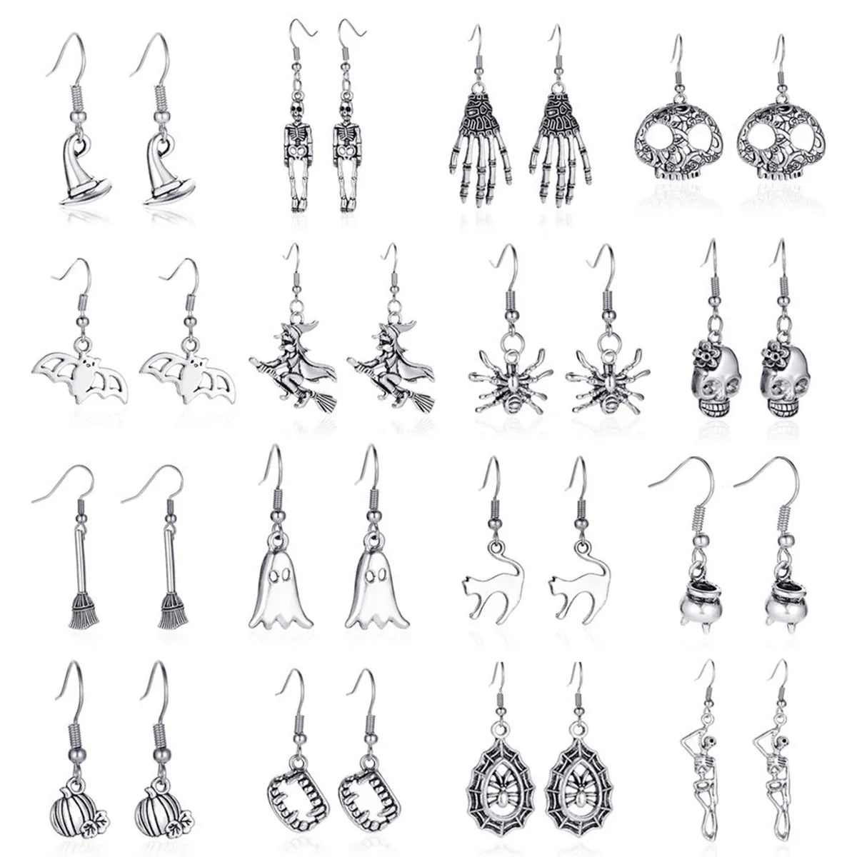 Retro Plating Alloy No Inlaid Earrings