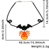 Halloween Simple Style Bat Skull Felt Cloth Holiday Daily Party Necklace