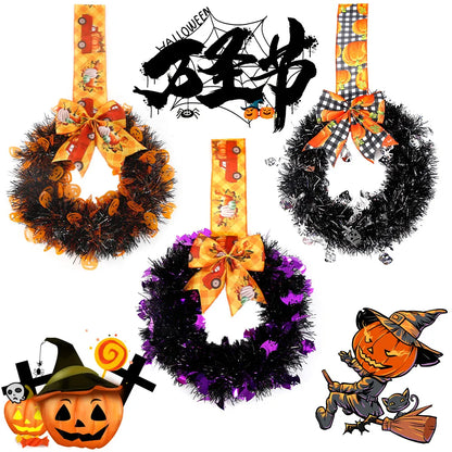 Halloween Simple Style Classic Style Bow Knot Plastic Festival Decorative Props