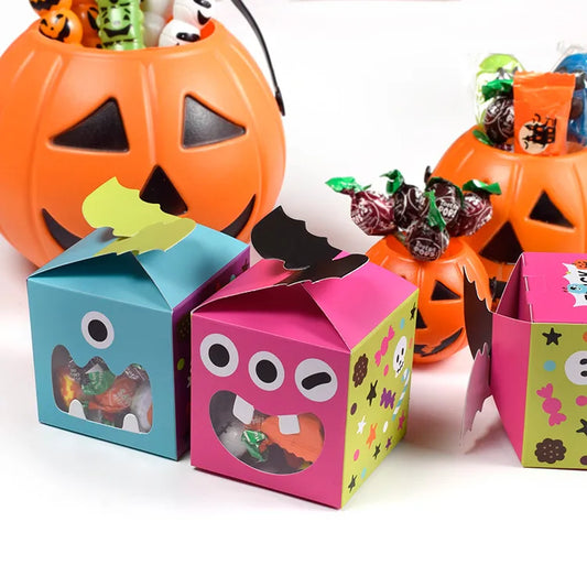 Halloween Simple Style Classic Style Color Block Holiday Festival Candy Box