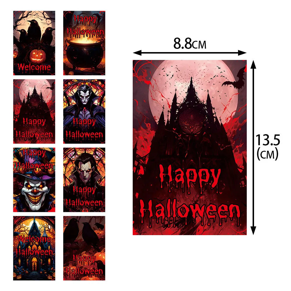 Halloween Simple Style Letter Paper Holiday Banquet Party Invitations