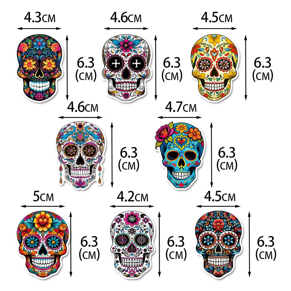 Halloween Simple Style Skull Paper Holiday Party Cake Decorating Supplies Decorative Props