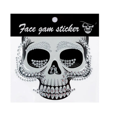 Halloween Skull Masquerade Party Tattoo Stickers