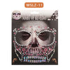 Halloween Skull Masquerade Party Tattoo Stickers