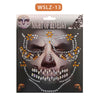 Halloween Skull Masquerade Party Tattoo Stickers