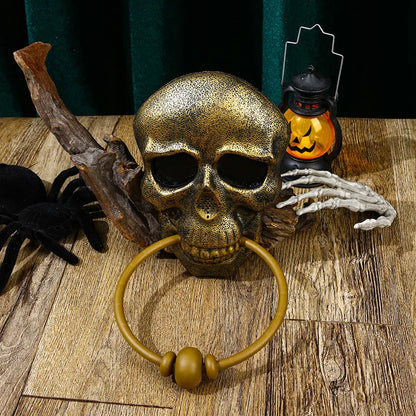 Halloween Skull Plastic Party Decorative Props Doorbell