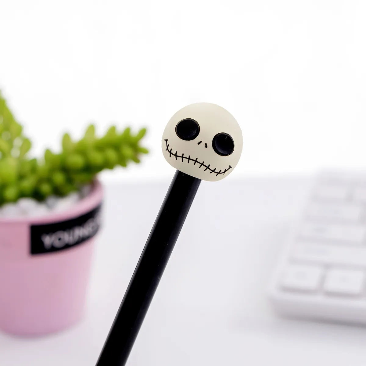 Halloween Skull Shape Funny Simple Gel Pen