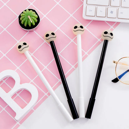 Halloween Skull Shape Funny Simple Gel Pen