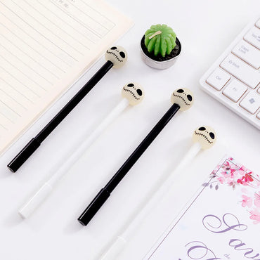 Halloween Skull Shape Funny Simple Gel Pen