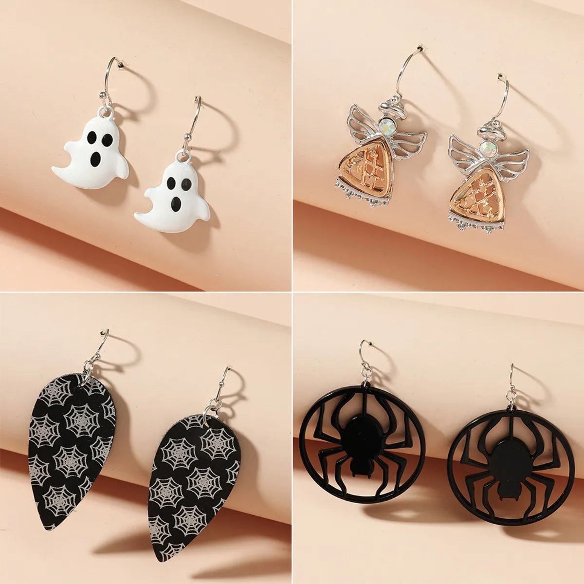 Geometric Plating Alloy No Inlaid Earrings