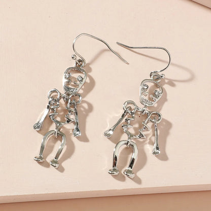 Geometric Plating Alloy No Inlaid Earrings