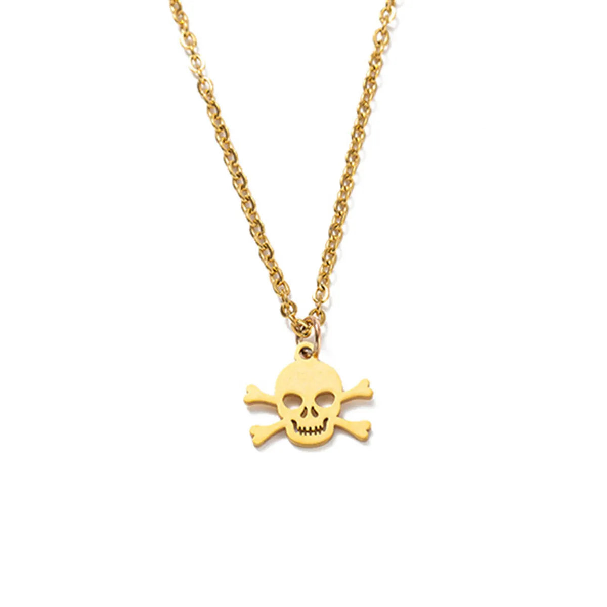 Fashion Skull Stainless Steel Necklace