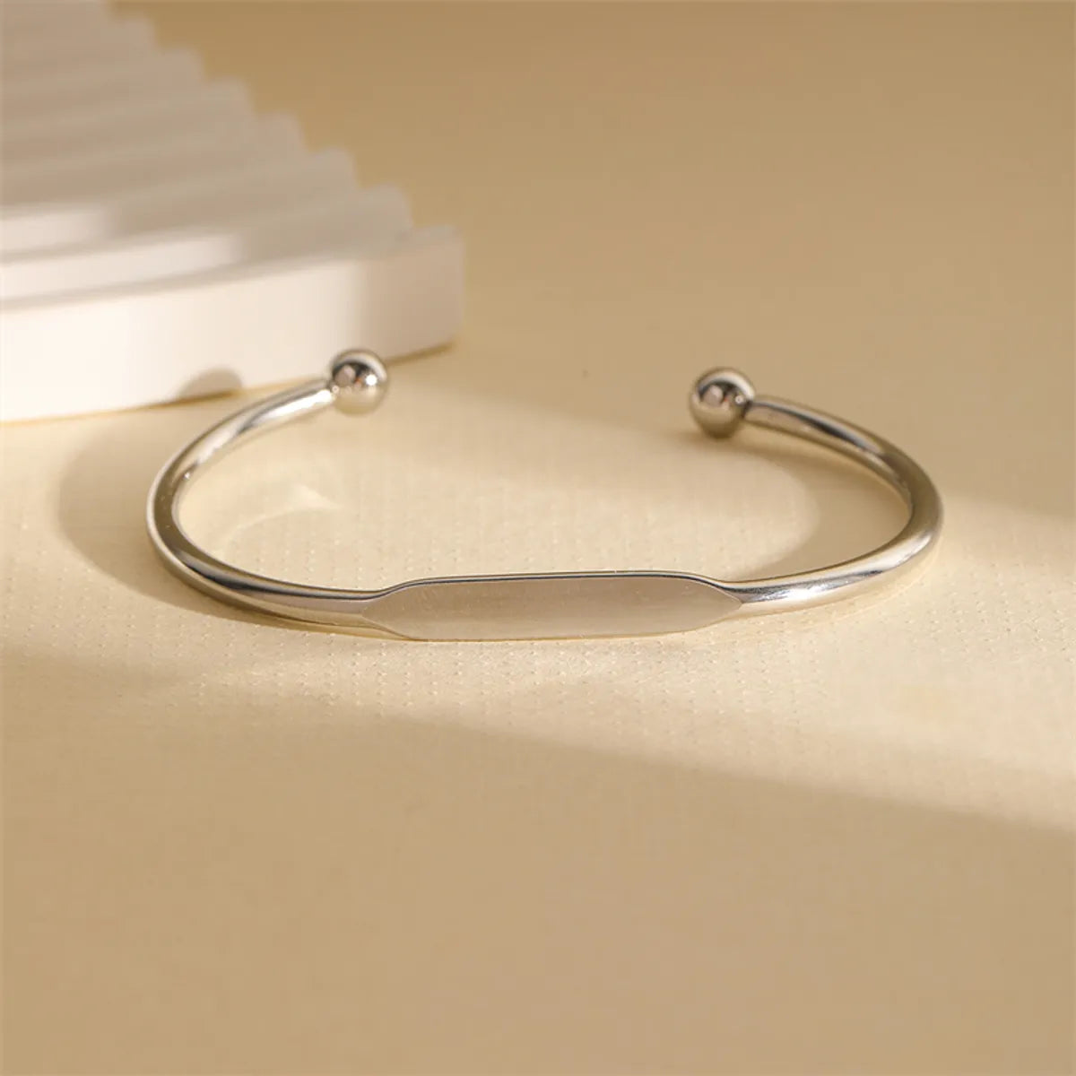 Handmade Solid Color Knot Stainless Steel Asymmetrical Plating 18k Gold Plated Cuff Bracelets