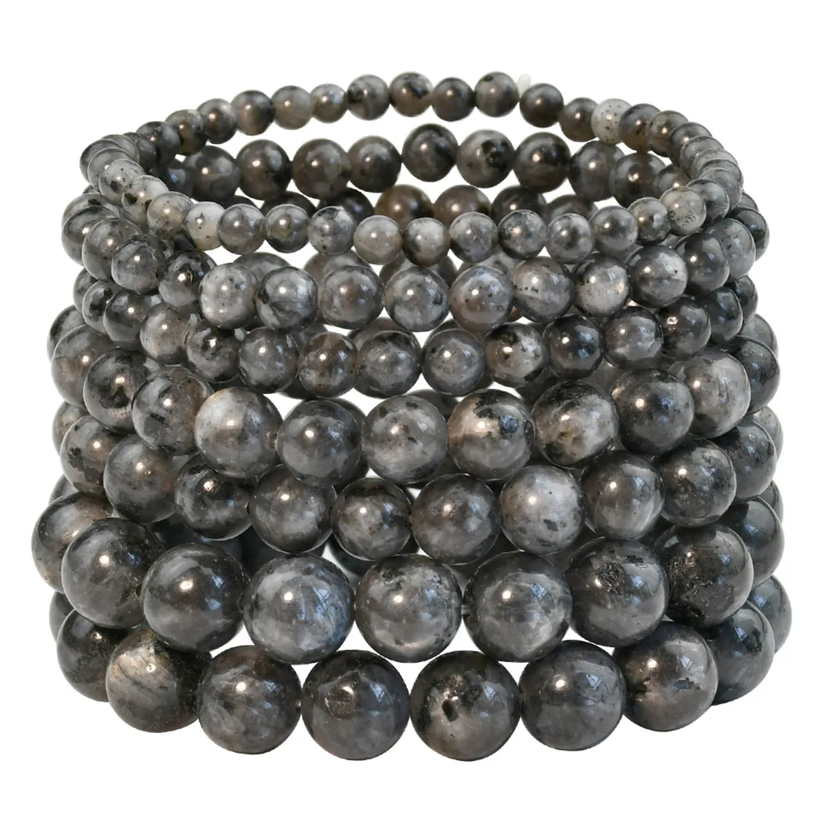 Handmade Solid Color Natural Stone Beaded Bracelets