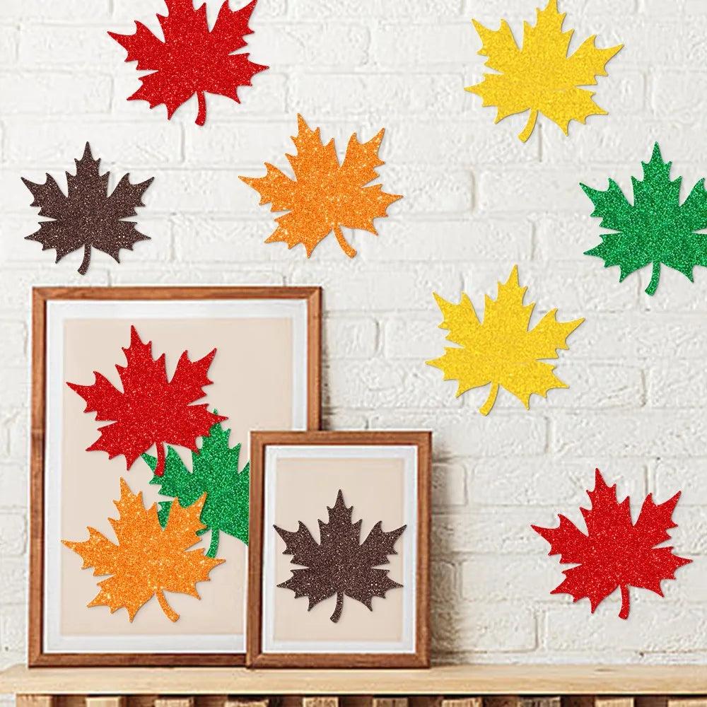 Harvest Festival Thanksgiving Classic Style Maple Leaf Paper Holiday Festival