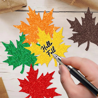 Harvest Festival Thanksgiving Classic Style Maple Leaf Paper Holiday Festival