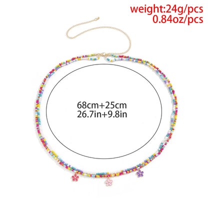 Hawaiian Lady Sexy Geometric Alloy Seed Bead Wholesale Waist Chain