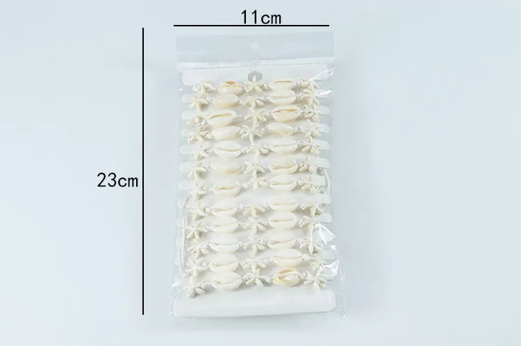 Hawaiian Modern Style Classic Style Shell Rope Shell Wholesale Drawstring Bracelets