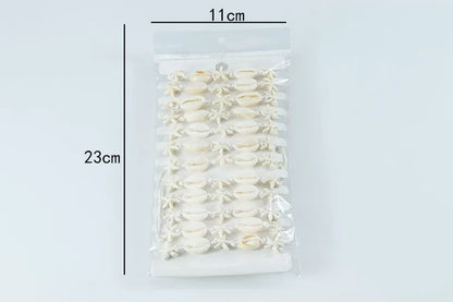 Hawaiian Modern Style Classic Style Shell Rope Shell Wholesale Drawstring Bracelets