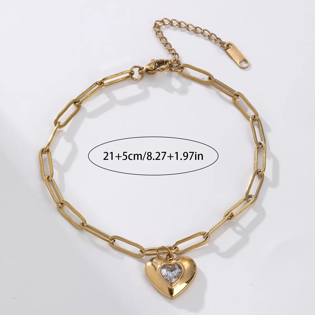 Hawaiian Tropical Cool Style Eye Solid Color Butterfly 304 Stainless Steel Plating Inlay Shell 18K Gold Plated Women'S Anklet