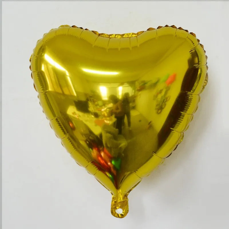 Heart Shape Aluminum Film Party Balloons 1 Piece