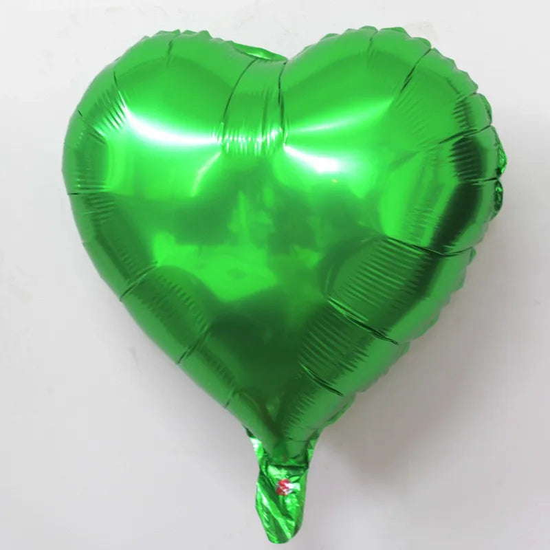 Heart Shape Aluminum Film Party Balloons 1 Piece