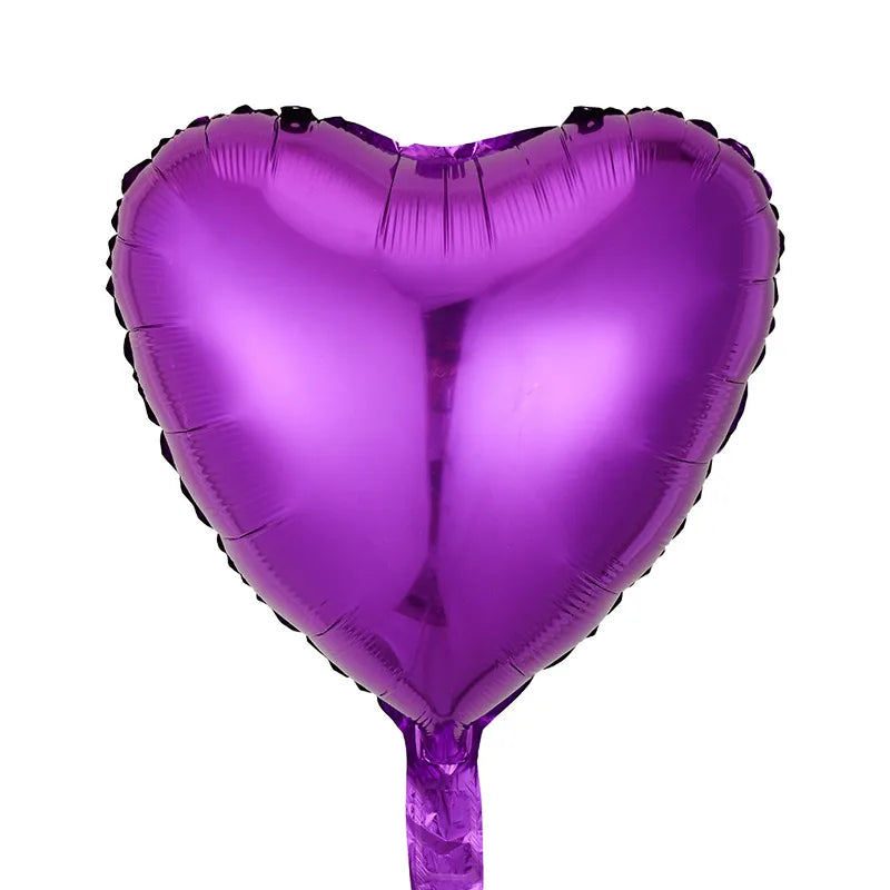 Heart Shape Aluminum Film Party Balloons 1 Piece