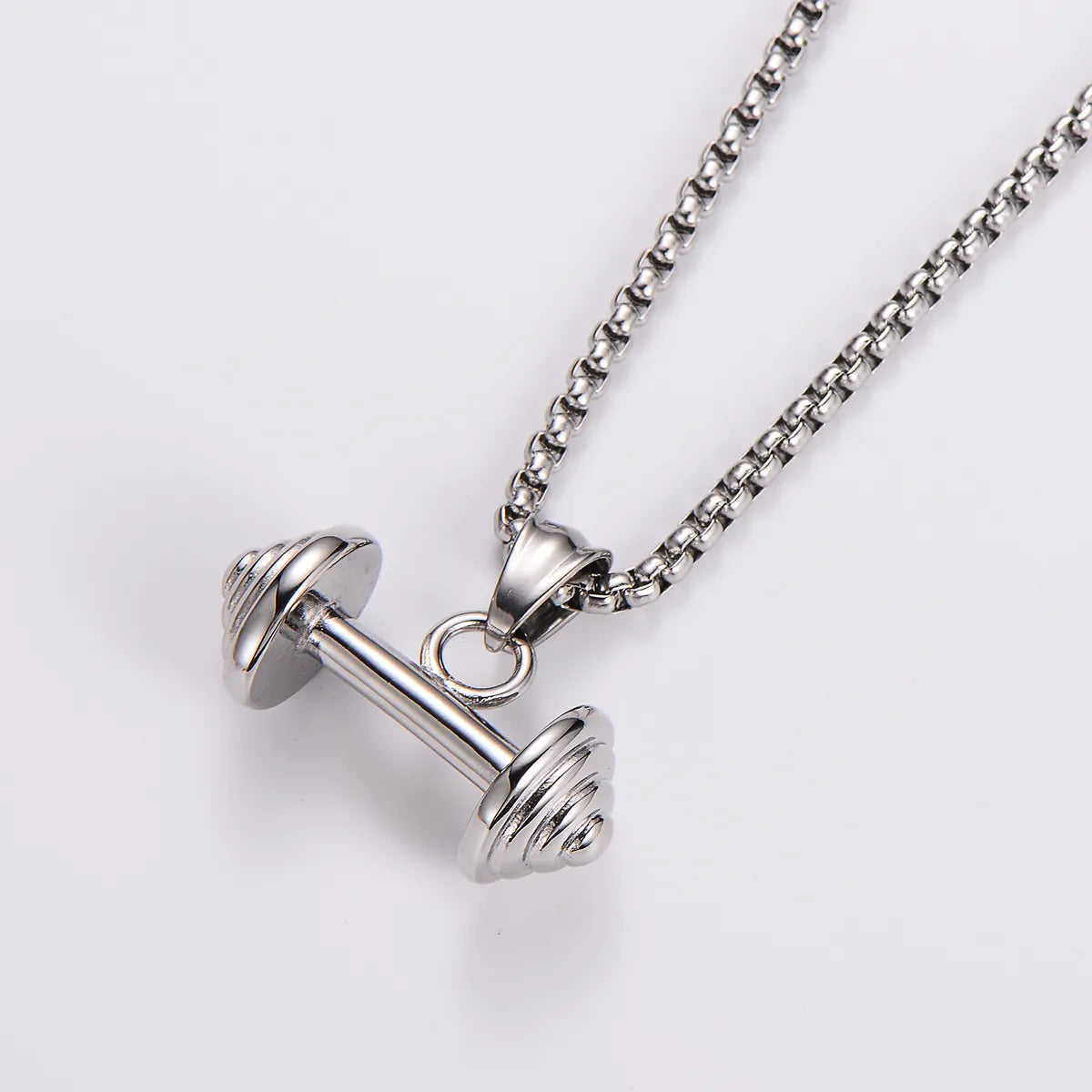 304 Stainless Steel 18K Gold Plated Hip-Hop Plating Barbell