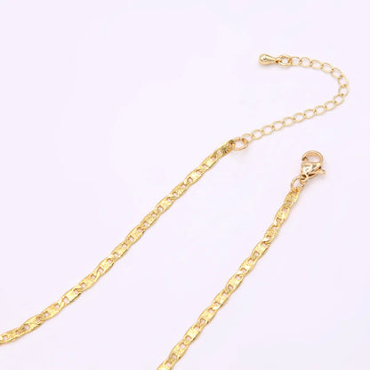 Hip-hop Classic Style Flower Copper Plating 18k Gold Plated Necklace