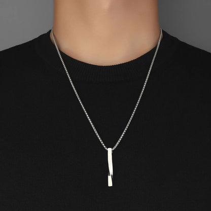 Hip-Hop Color Block Zinc Alloy Plating Men's Pendant Necklace