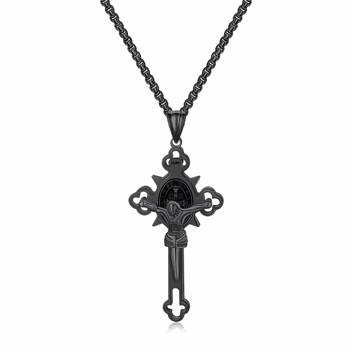 Hip-Hop Cross 304 Stainless Steel Plating Men'S