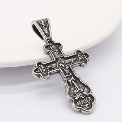 Hip-Hop Cross Titanium Steel Men'S