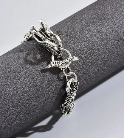 Hip-Hop Dragon Alloy Men'S Bracelets