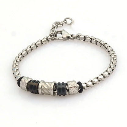 Hip-Hop Geometric 304 Stainless Steel Polishing Unisex Bracelets