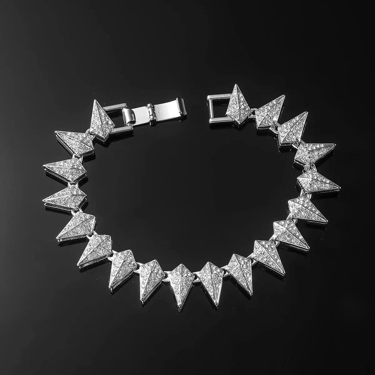 Hip-Hop Geometric Alloy  Men'S Bracelets