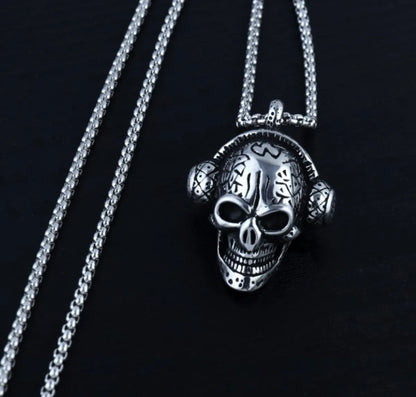 Hip-Hop Geometric Alloy Stoving Varnish Men'S Necklace