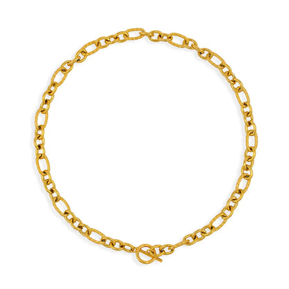 Wholesale Jewelry Hip-Hop Geometric 667 Stainless Steel 18K Gold Plated Plating Bracelets Necklace