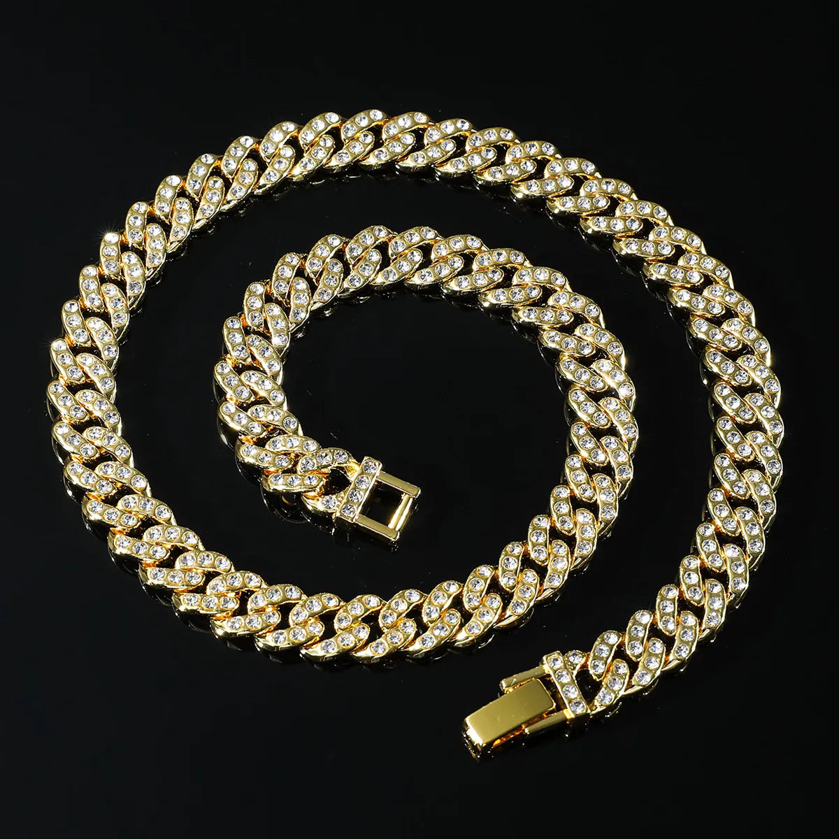 Hip-hop Geometric Zircon Alloy Wholesale Bracelets Necklace