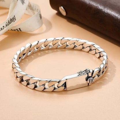 Hip-Hop Punk Geometric Alloy Plating Men'S Bracelets