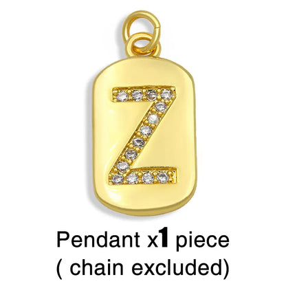 Hip-Hop Retro 26 Letters Pendant Chain