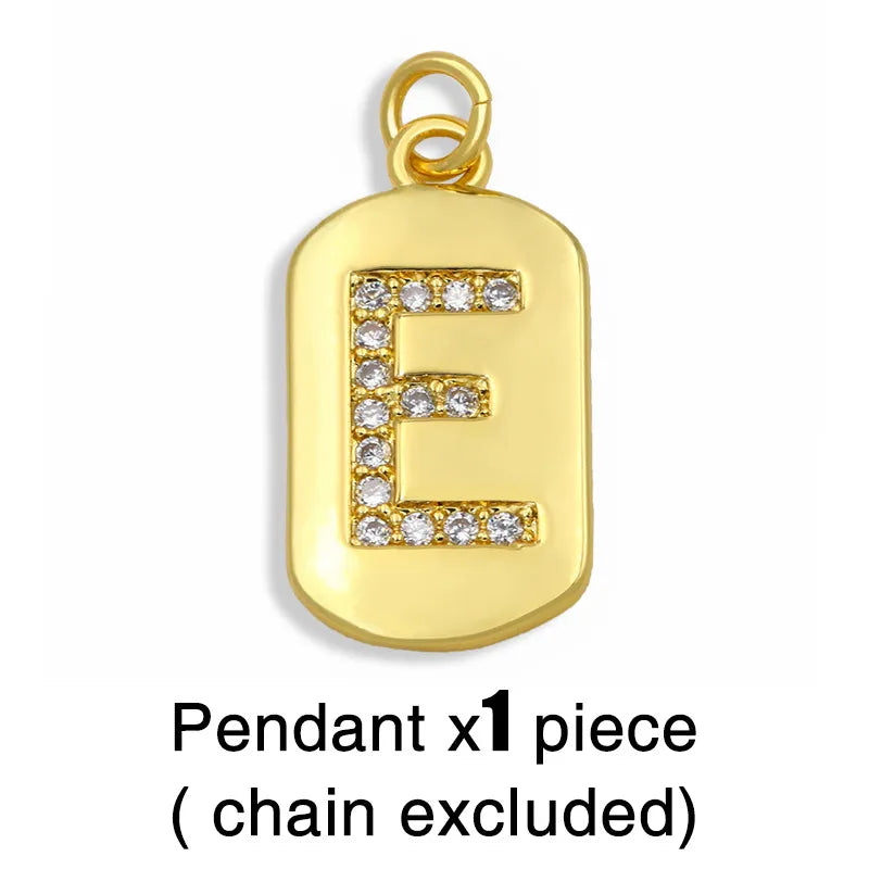 Hip-Hop Retro 26 Letters Pendant Chain