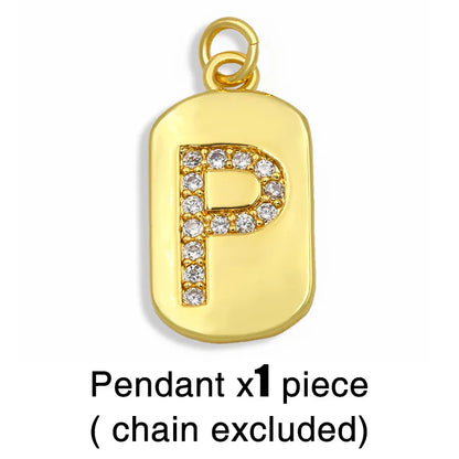 Hip-Hop Retro 26 Letters Pendant Chain