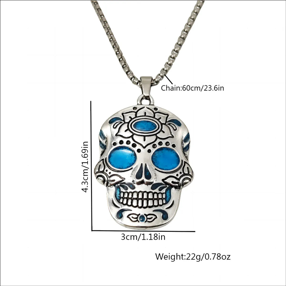 Hip-Hop Retro Geometric Zinc Alloy Plating Men'S Pendant Necklace